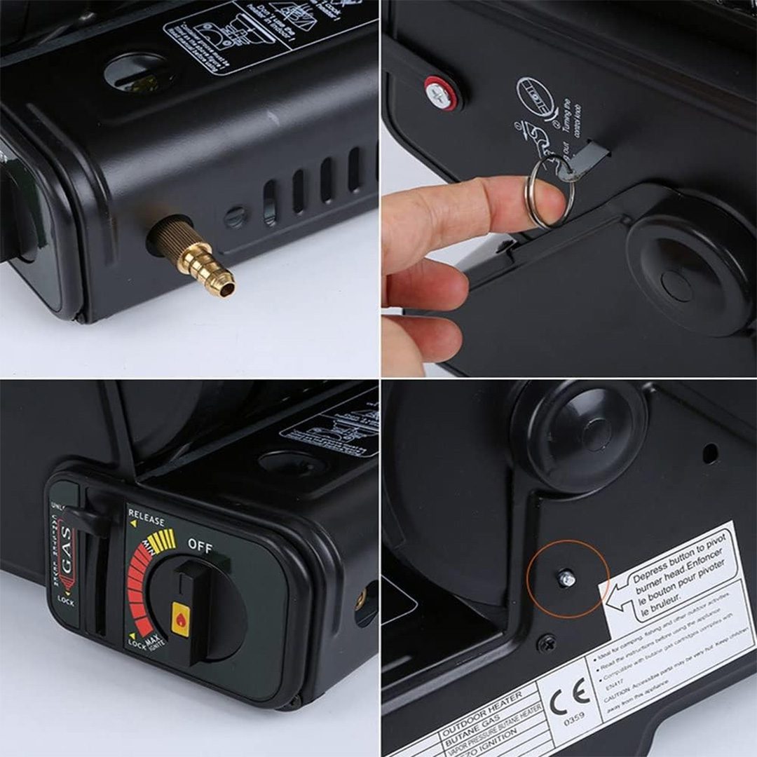 • غاز ودفاية 2 في 1 الصورة 2