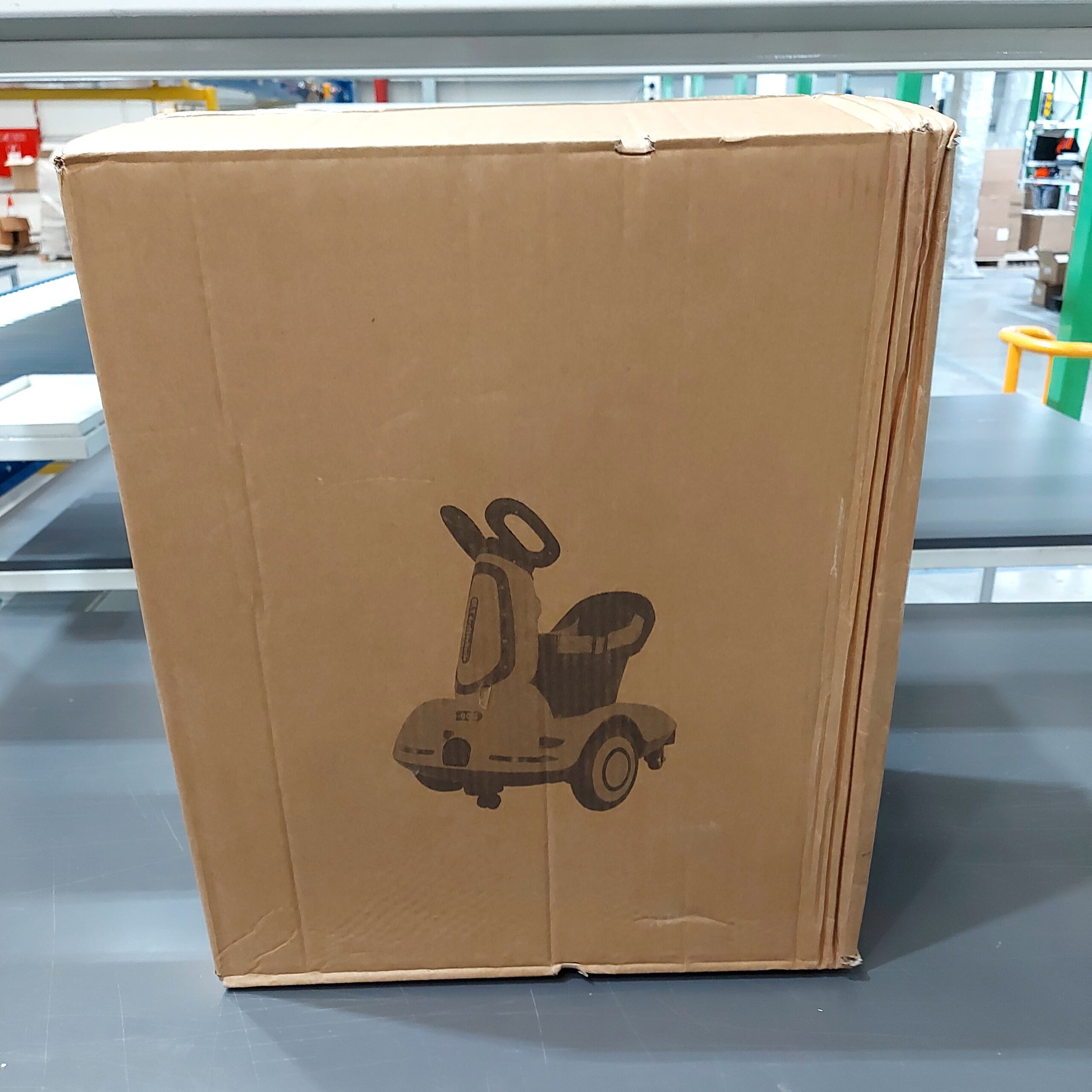 • سيارة كهربائية للأطفال بمحرك 380 واط ازرق الصورة 2