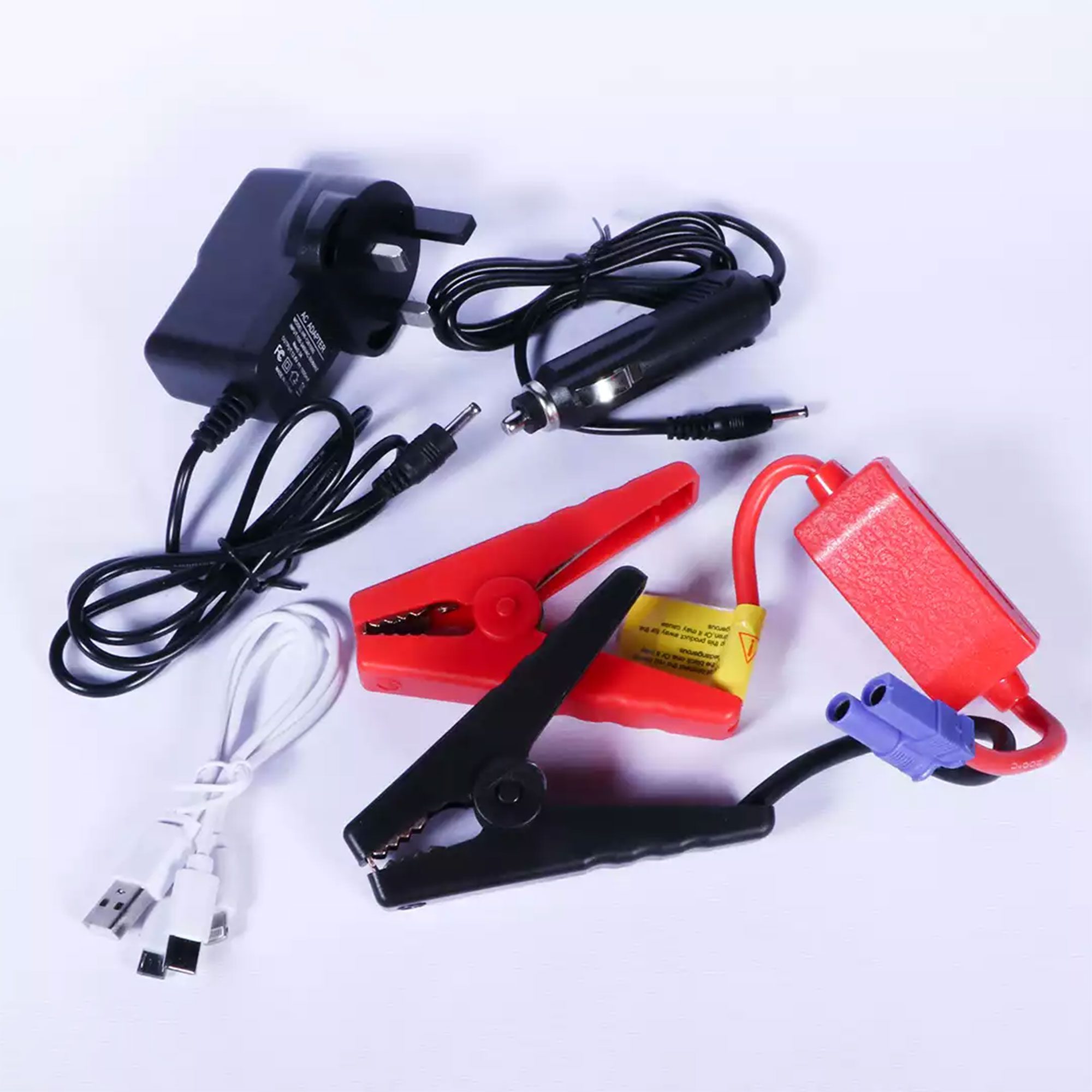 عدة سيارة متنقلة للطوارئ بضمان عام (بنك طاقة+كشاف) الصورة 4