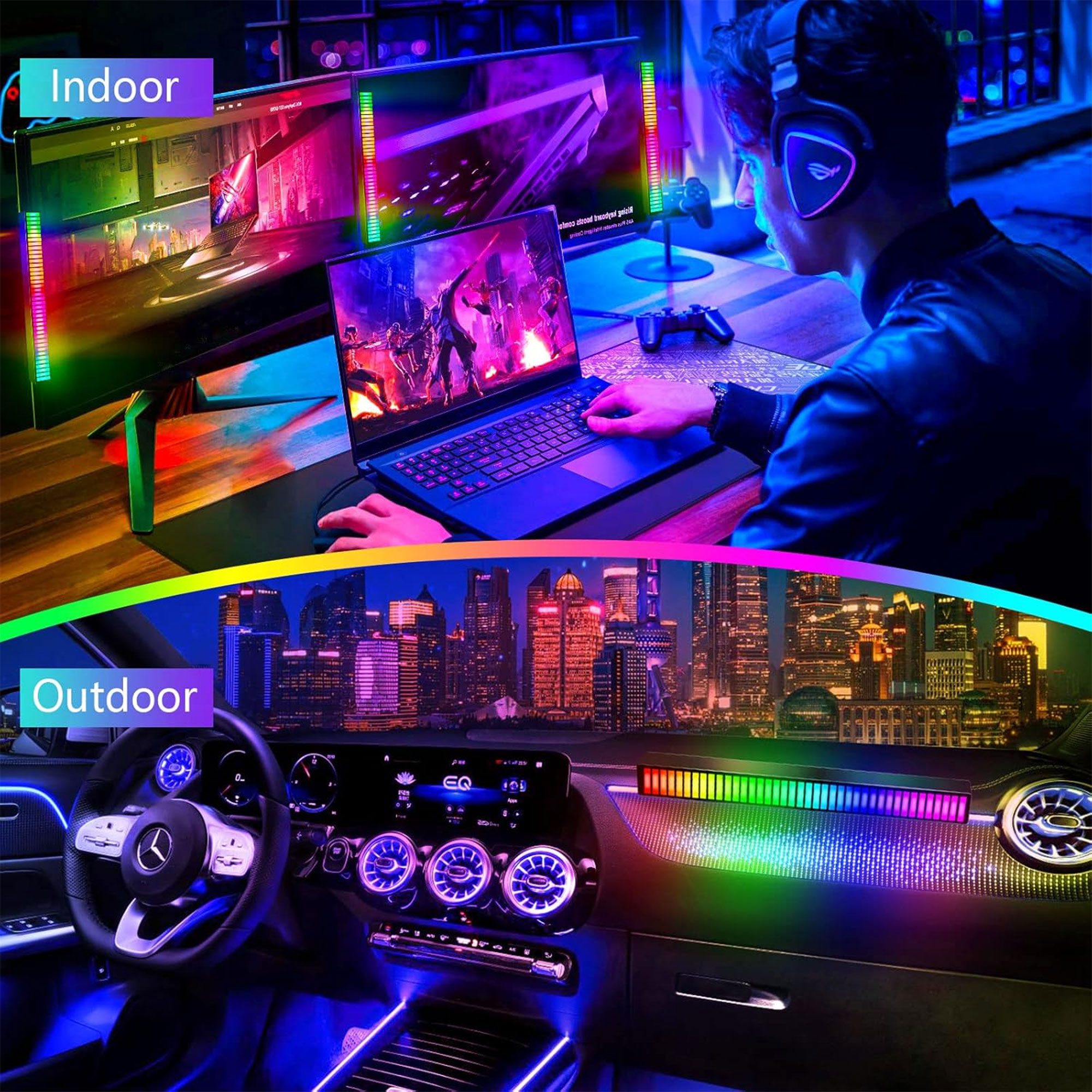 إضاءة راقصة التحكم من خلال تطبيق سعر جملة للكمية الصورة 3