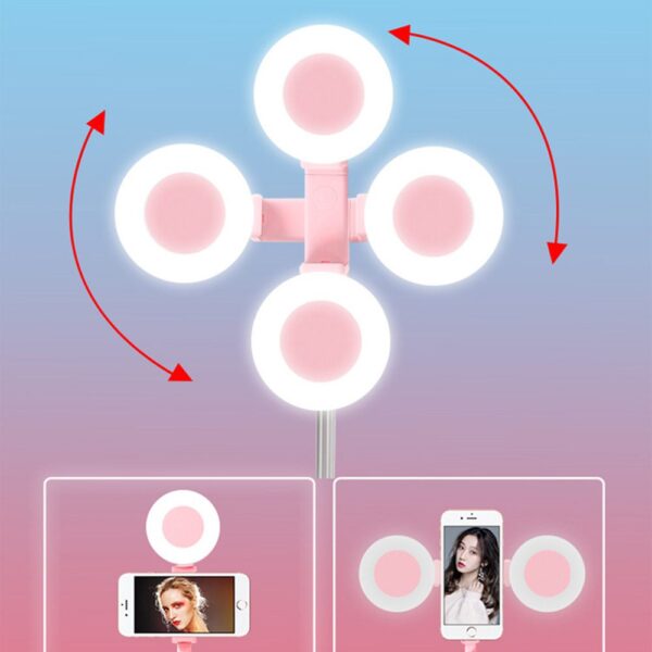 • حامل جوا ل بإضاءة خلفية و ريموت للتصوير عن بعد