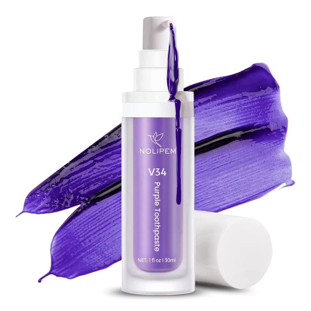 (جيل سحري لتبييض وتنظيف الاسنان هدية+ ماسك بالكولاجين+قناع ليلي للشفاه+زيت تدليك للجسم باللافندر+الكريم المرطب للبشرة) نوم ملكي الصورة 6