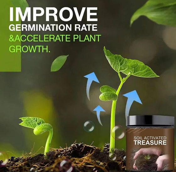 • منشط تربة الحديقة القابل