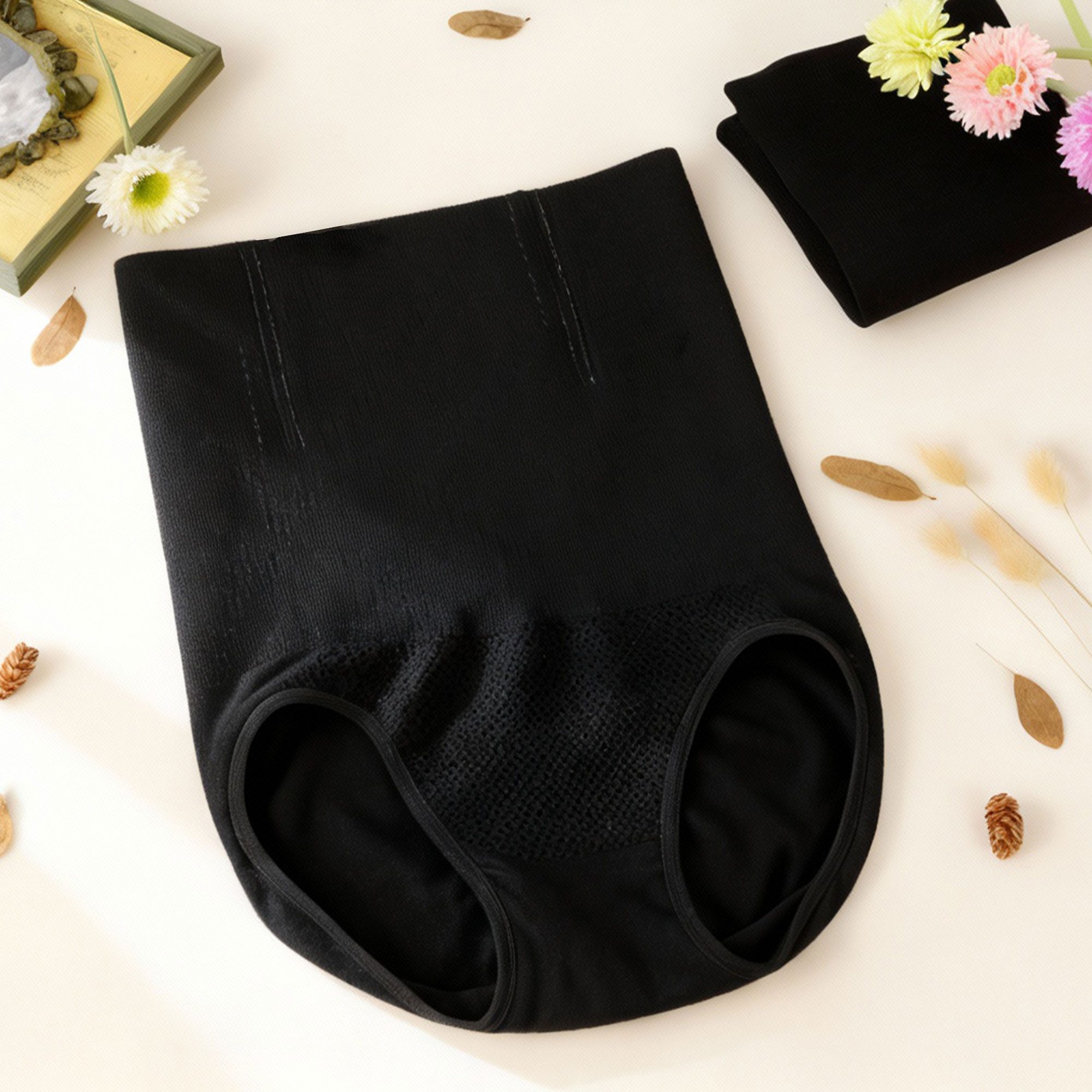 مشد هاي ويست ابيض slim body الصورة 3