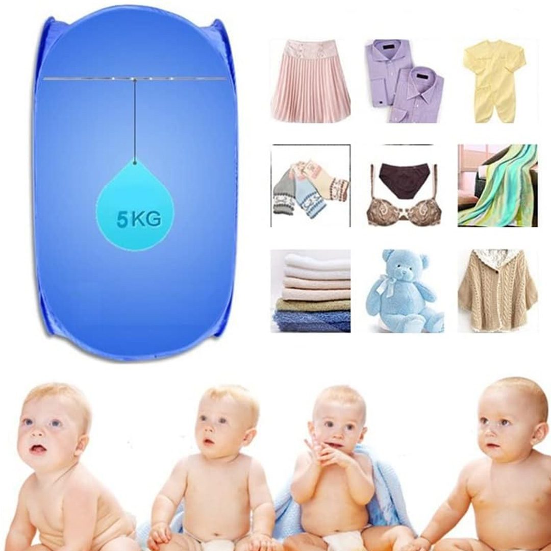 استاند حمام ثلاثة ارفف+مجفف الملابس القابل للطي الصورة 6