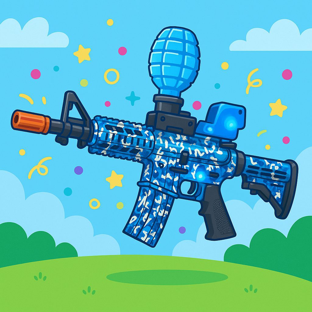 مسدس جل للاطفال الصورة 4