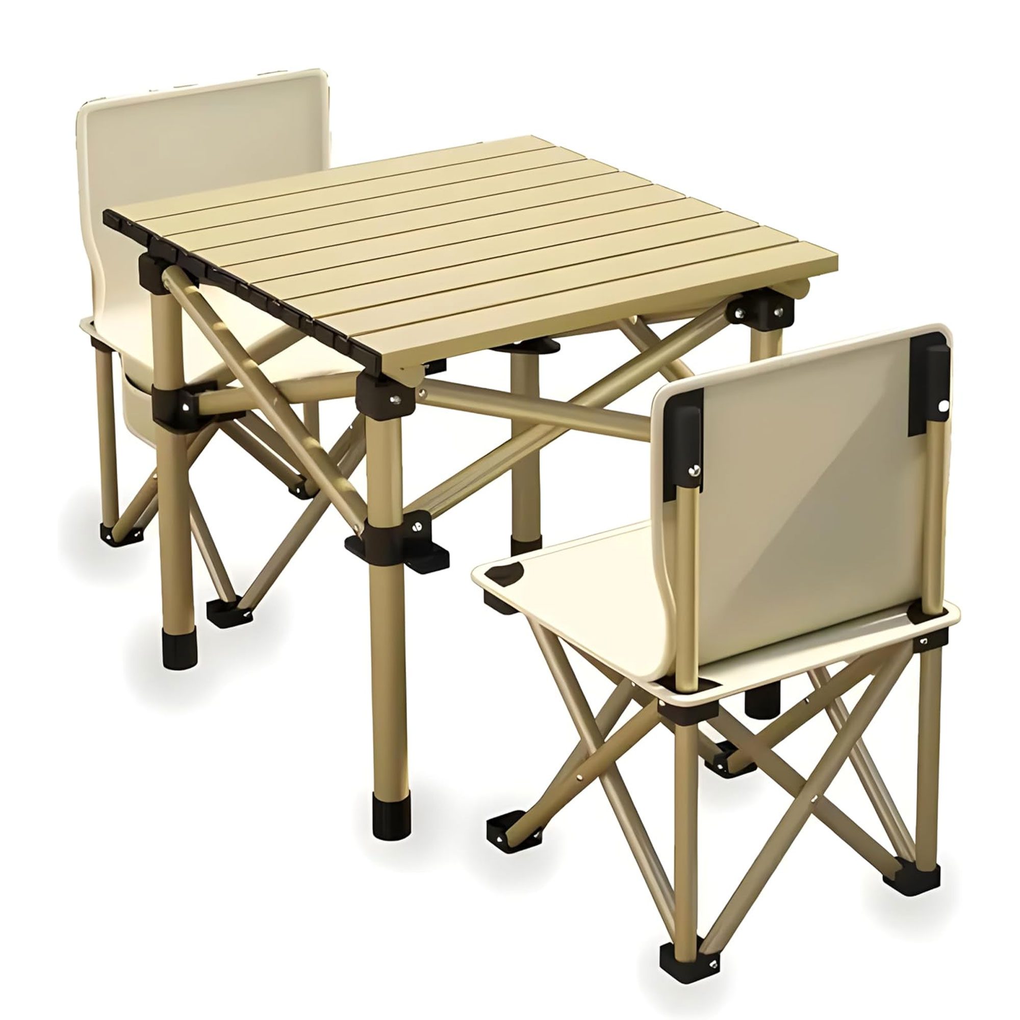 مجموعة الطلعات والبر (طاولة مع 2 كراسي) الصورة 6