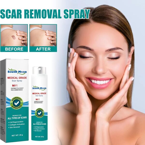 • سبراي طبي لإزالة الندوب