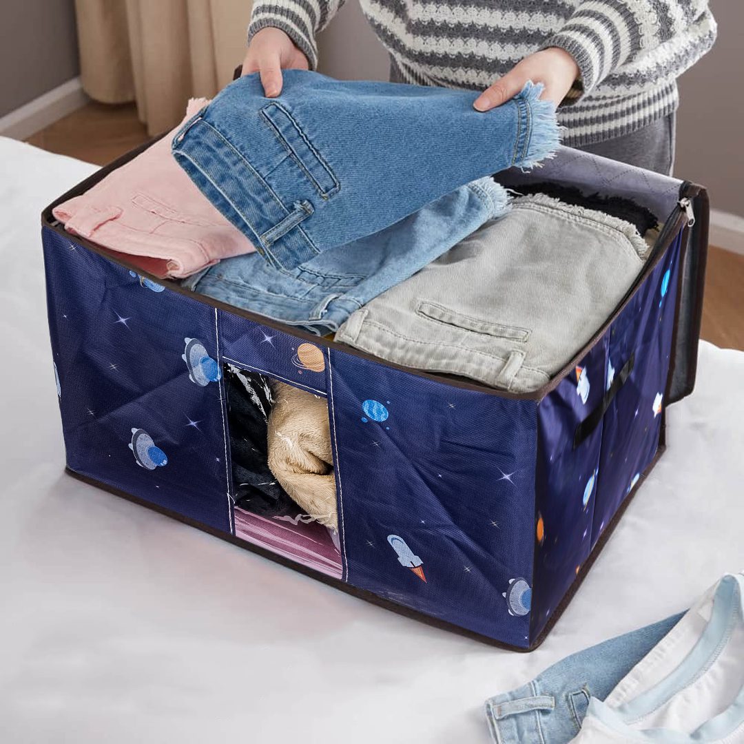 حقيبة تخزين الملابس والأدوات المنزلية الصورة 6