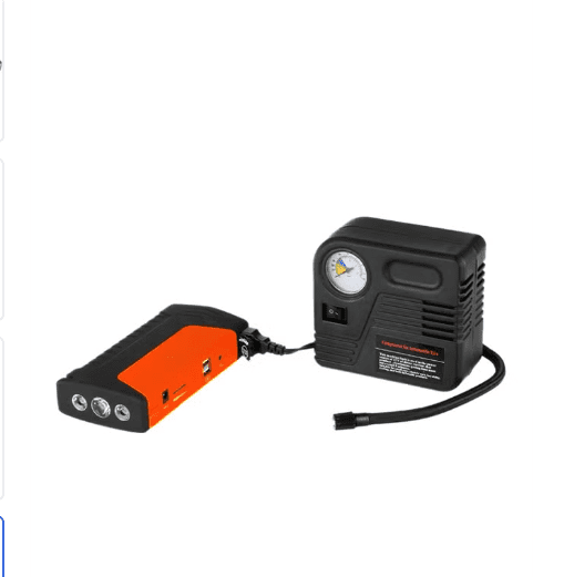 جامب ستارتر للبطارية و منفاخ للسيارة بضمان عام tobys الصورة 6