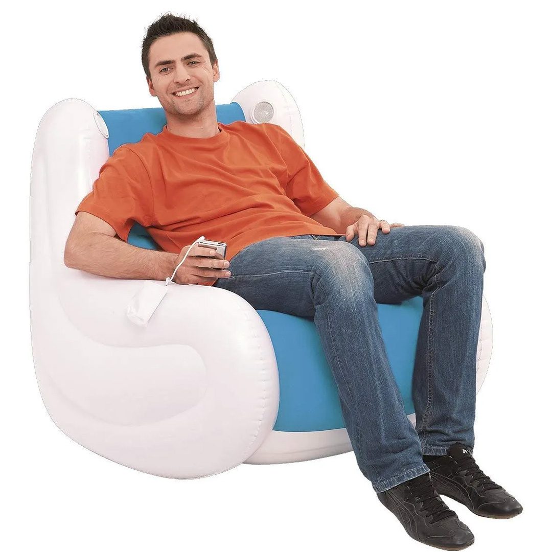 كرسي استرخاء بمكبر صوت الصورة 2