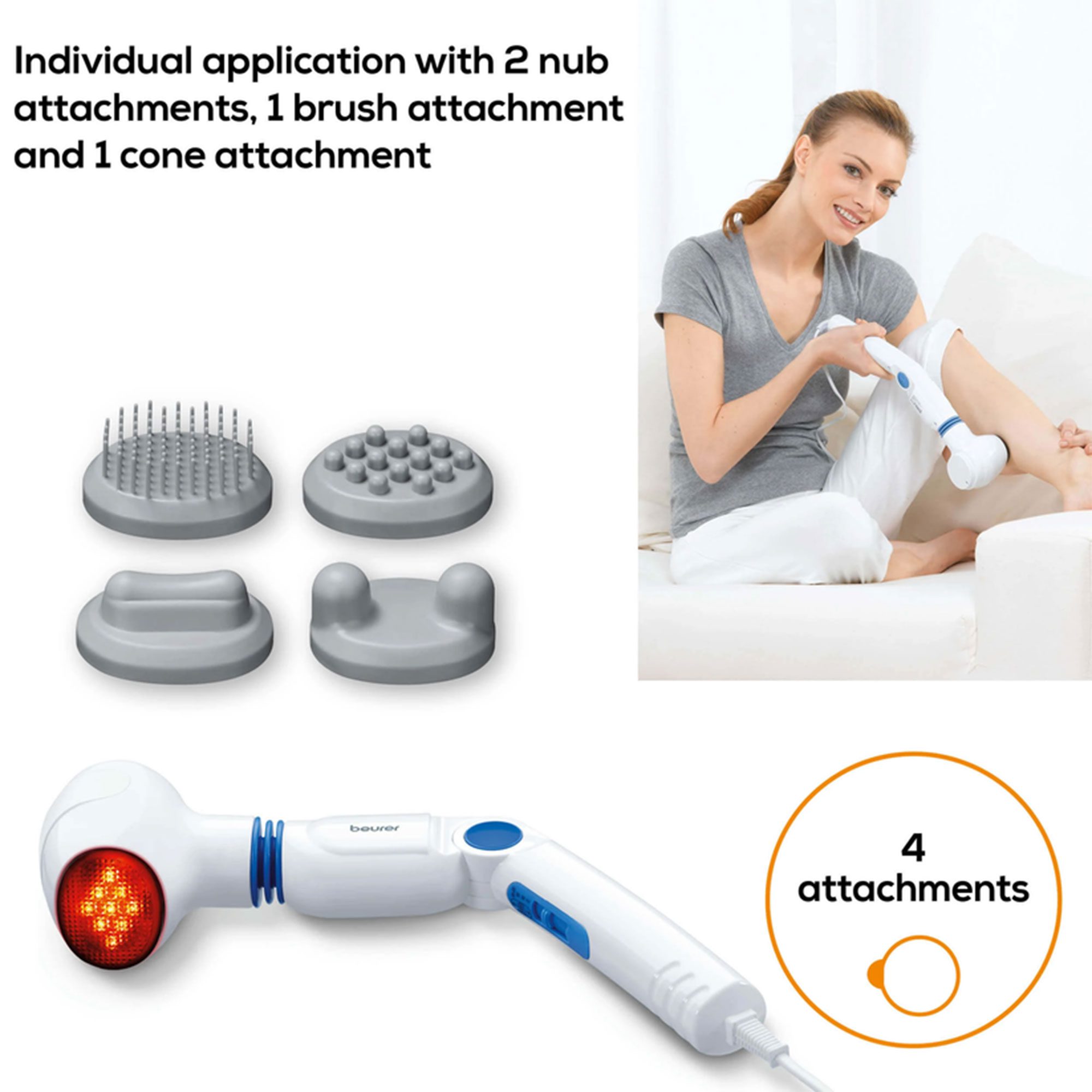 جهاز مساج لتدليك الجسم بالاشعة تحت الحمراء الصورة 4