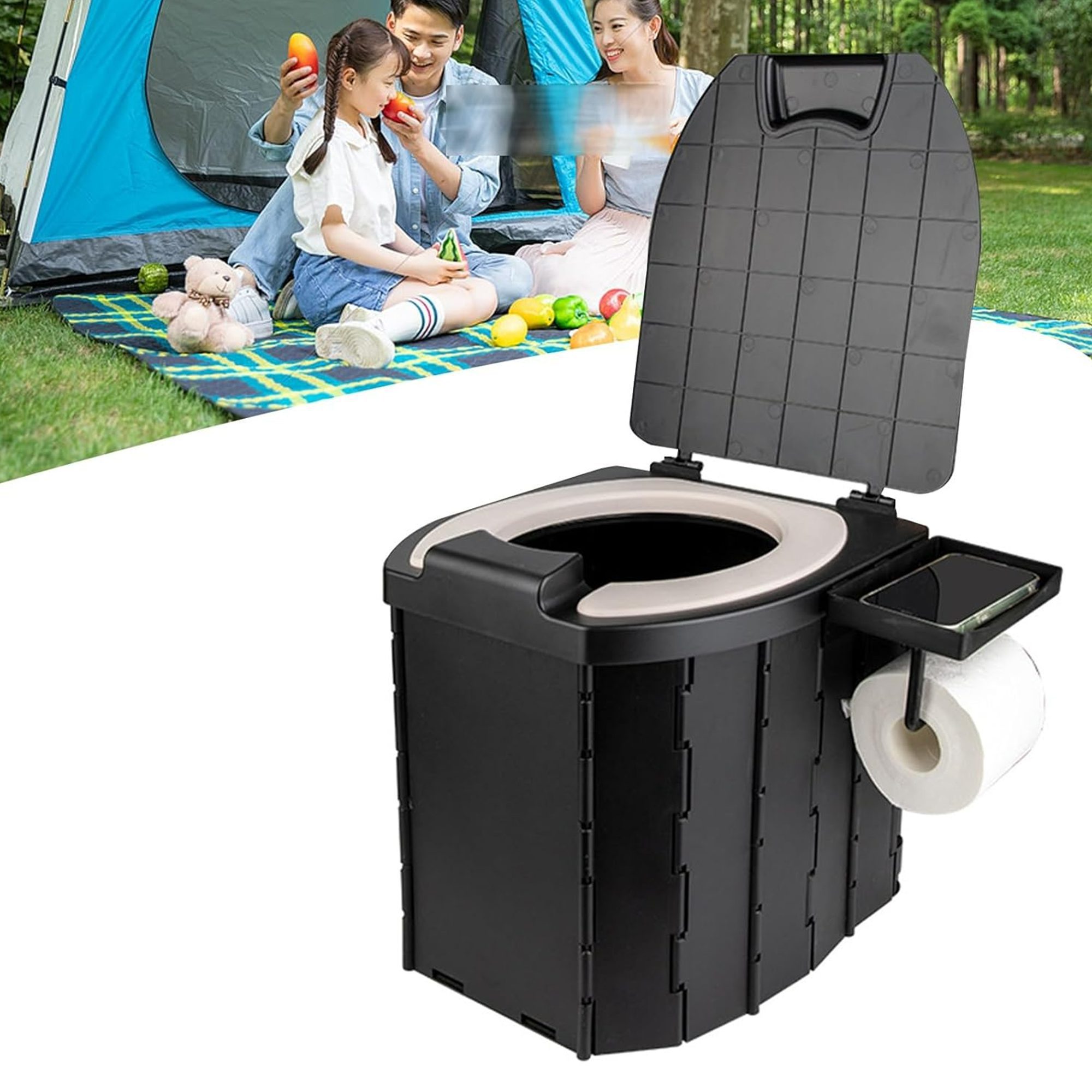 • مرحاض التخيم الصورة 3