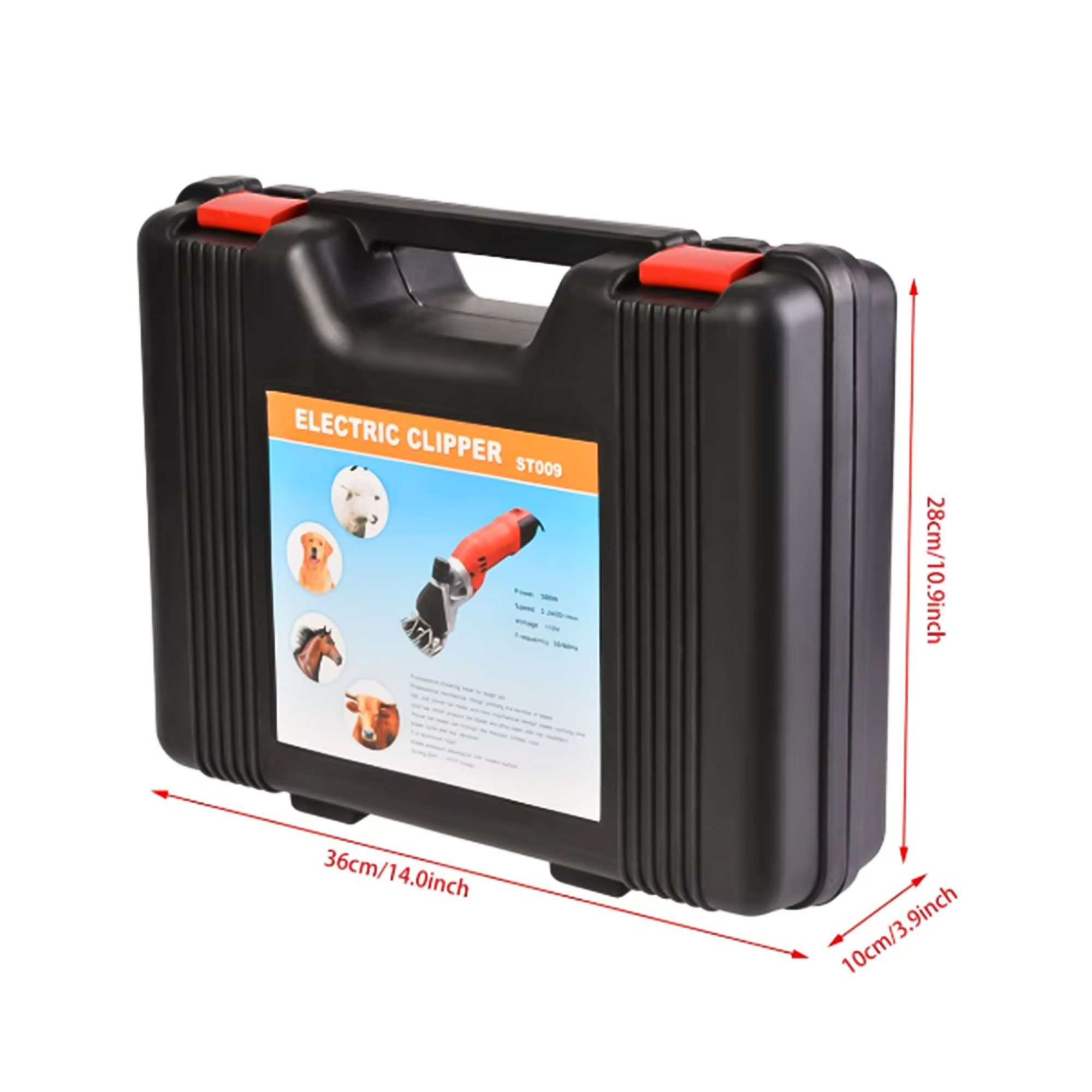 ماكينة قص شعر الحيوانات والمواشي 500 واط – بسرعات متعددة الصورة 4