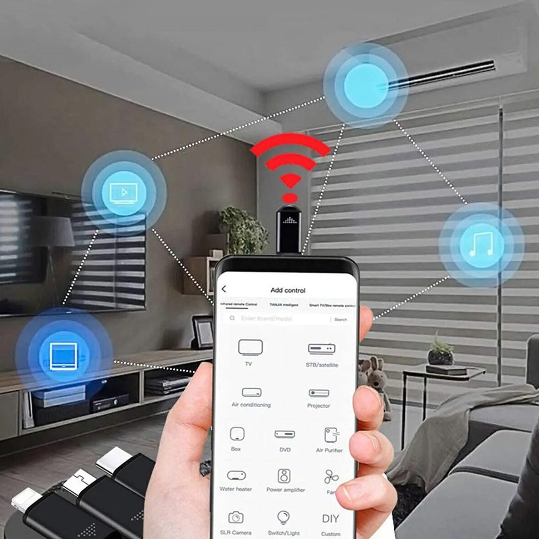 عرض بديل الريموت للجوال IOS + بديل الريموت للجوال TYPE C الصورة 2