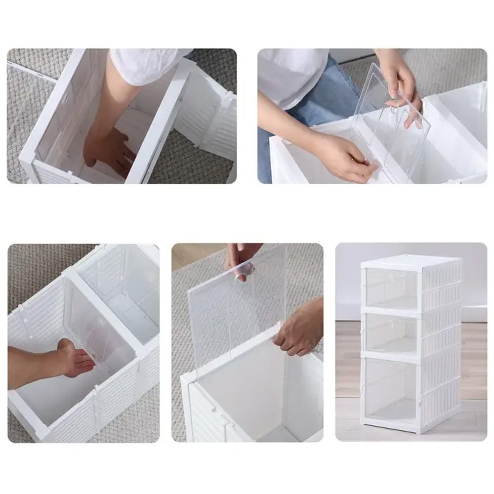 دولاب قابل للطي ٥ أدوار للتخييم الصورة 2