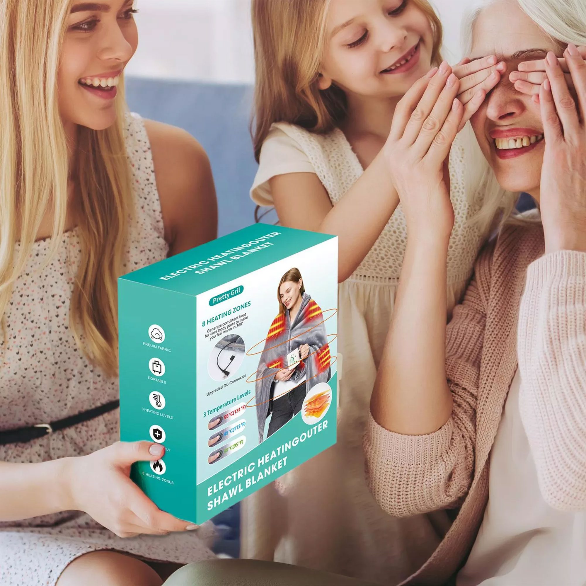 • بطانية حرارية كهربائية الصورة 3