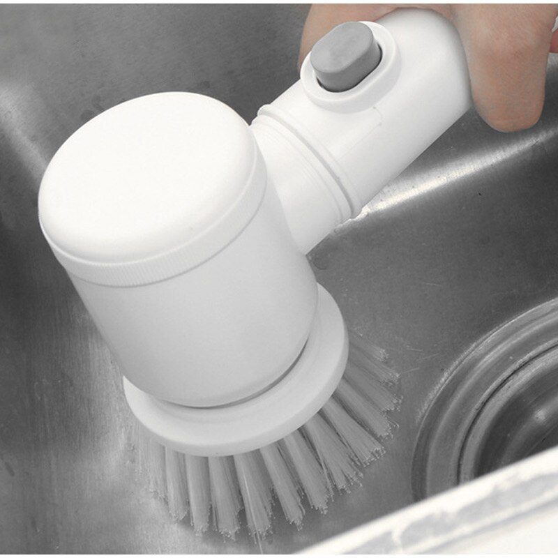 Magic Brush فرشاة تنظيف كهربائية 5 في 1 الصورة 3