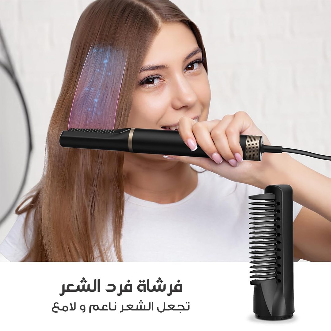 • فرشاة فرد الشعر5 في 1 المتطورة, ضمان سنتين الصورة 2