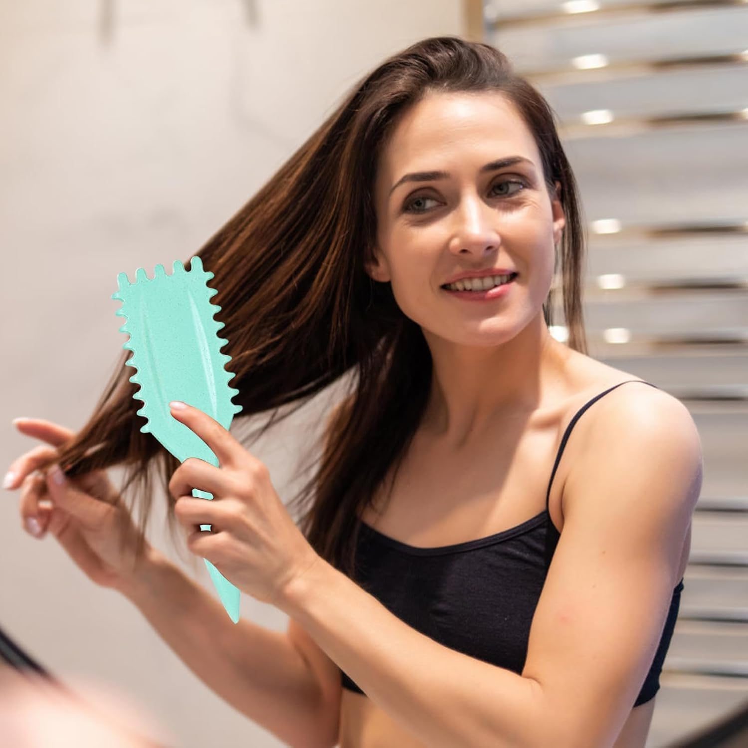 فرشاة تحفيز للشعر الكيرلي الصورة 3