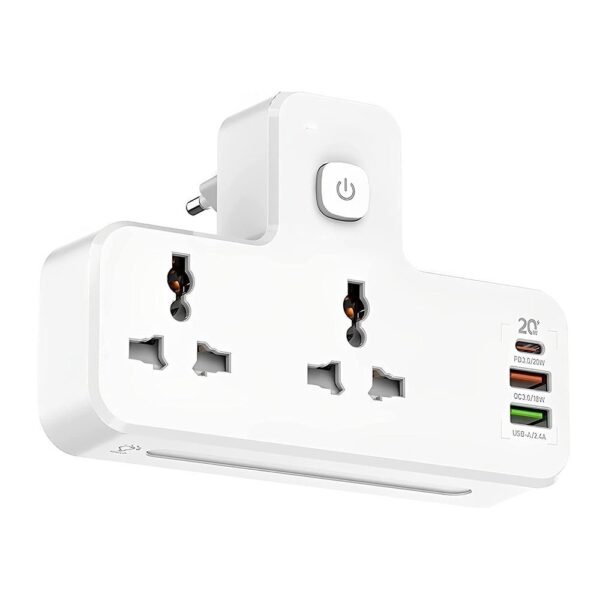 • مشترك و رأس شاحن متعدد الاستخدامات