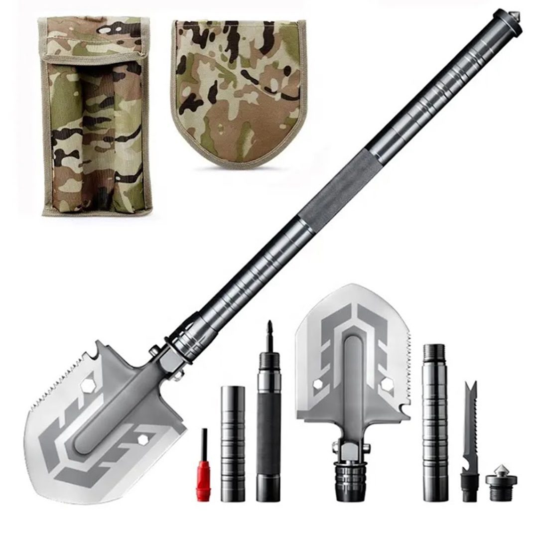 • مجرفة التخييم الفولاذية قابلة للتعديل الصورة 7