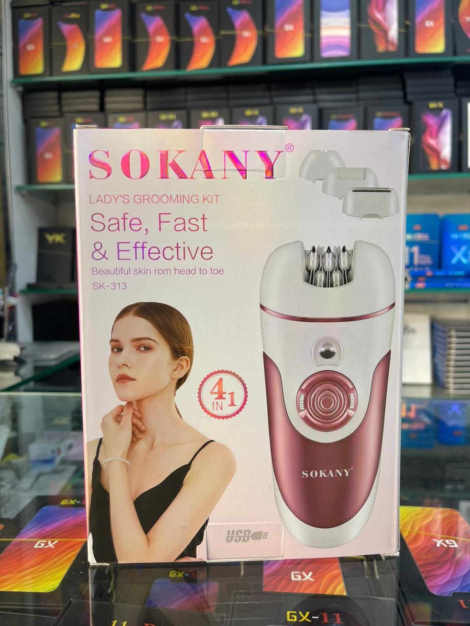جهاز ازالة الشعر 4 في 1