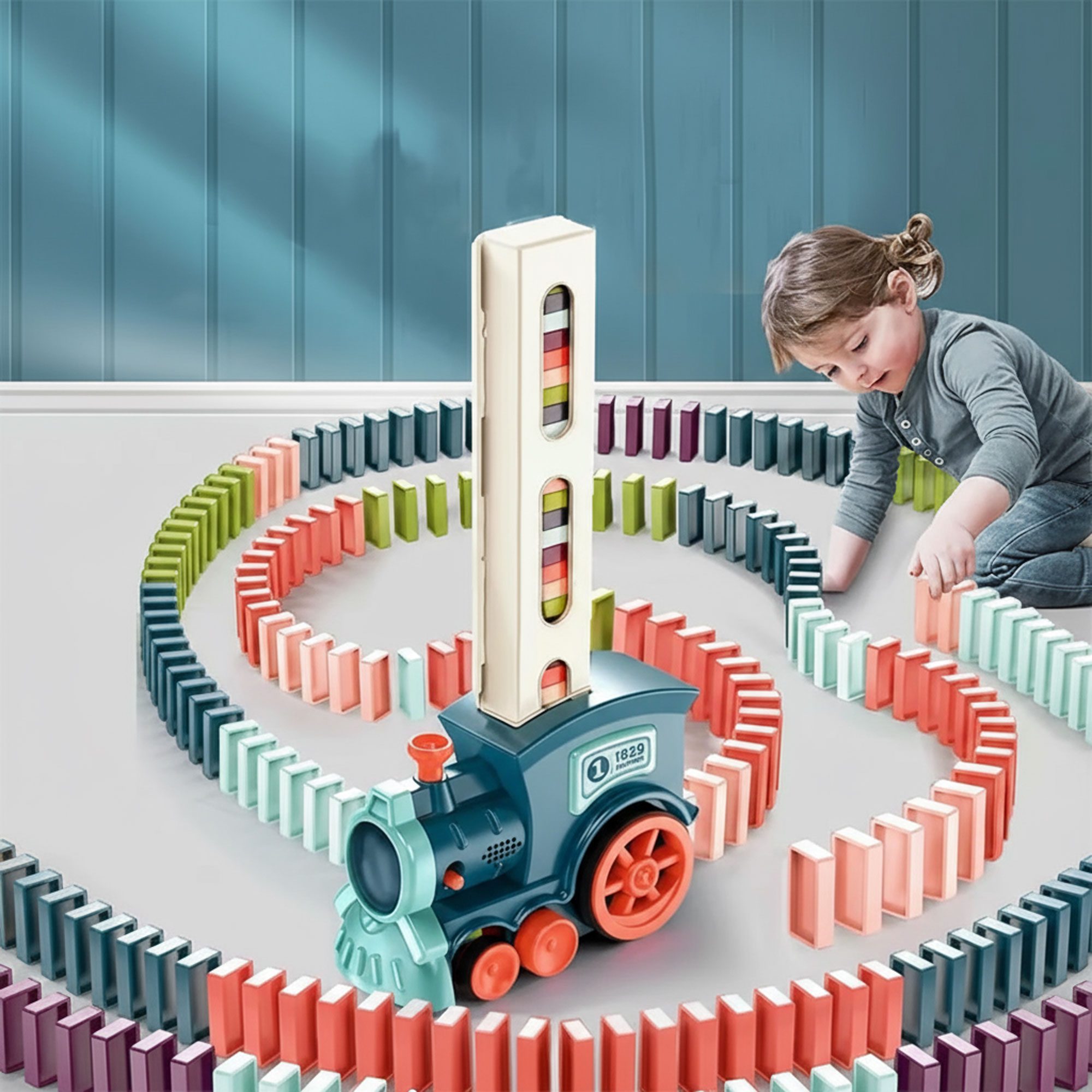 لعبة قطار دومينو الصورة 3