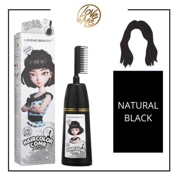 • مشط صبغ الشعر love me beauty