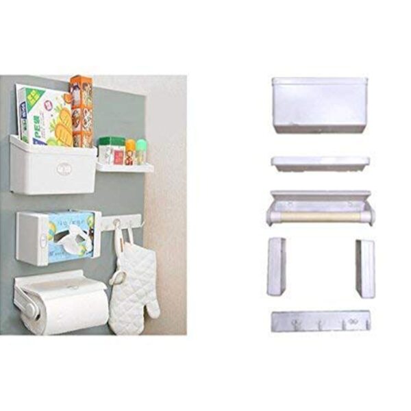 • رف تخزين مغناطيسي متعدد الوظائف