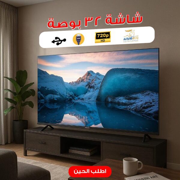 شاشة 32 بوصة