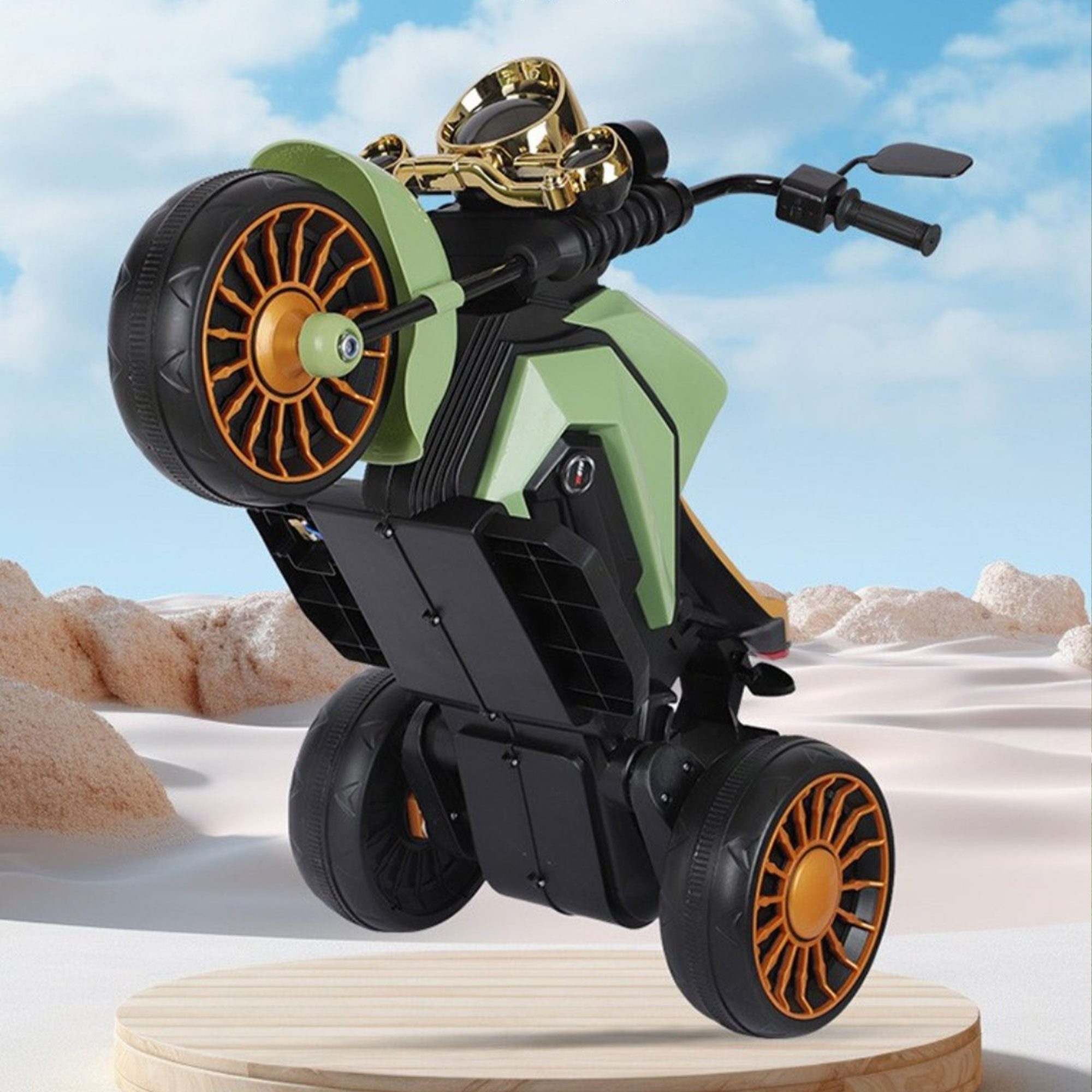 دراجة هارلي كهربائية للأطفال الصورة 2