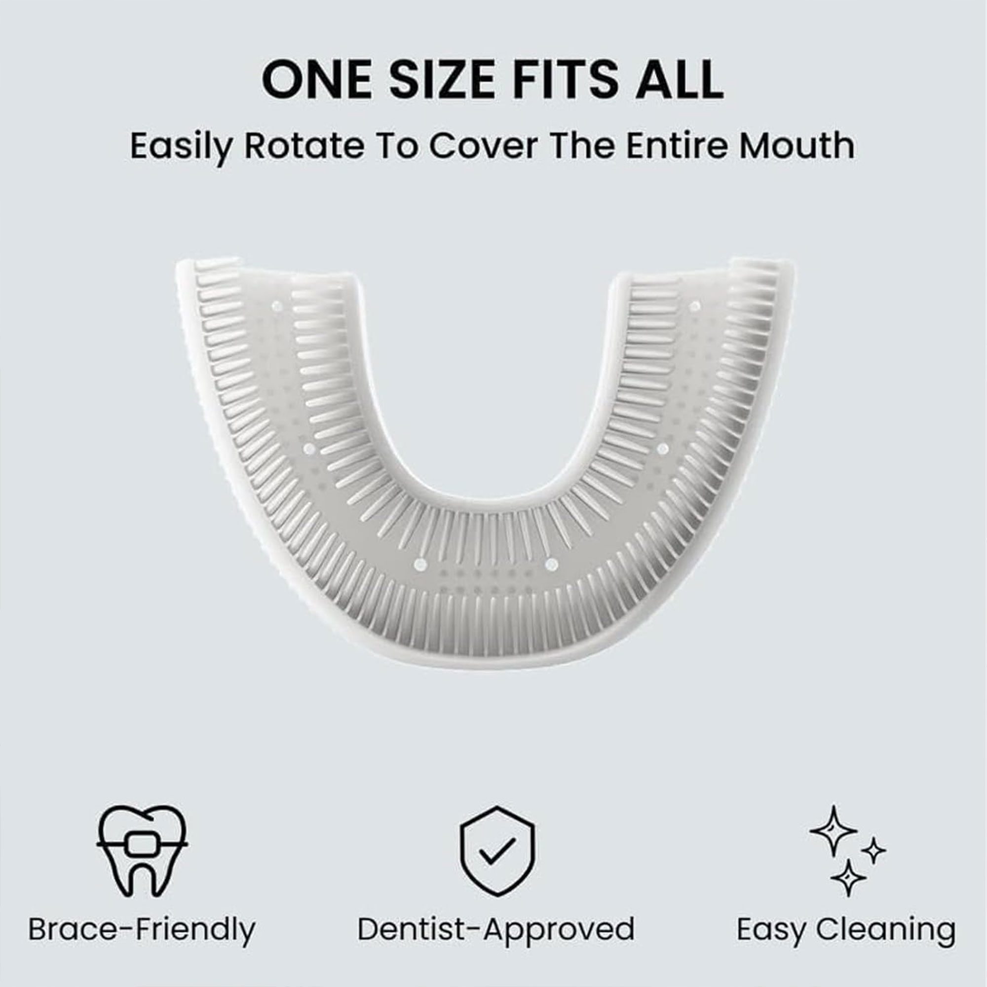 جهاز تنظيف الأسنان الأوتوماتيكى + جل التبييض الفورى الصورة 5