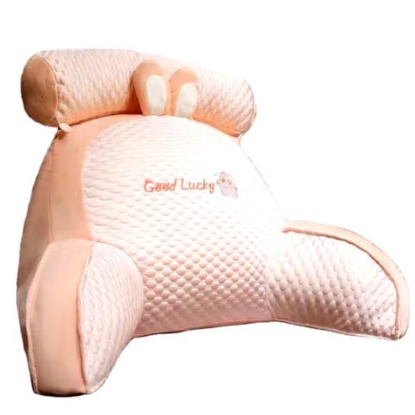 • وسادة رأس السرير الناعمة على شكل حقيبة ظهر