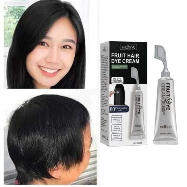 صبغة الفواكة المغذية للشعر