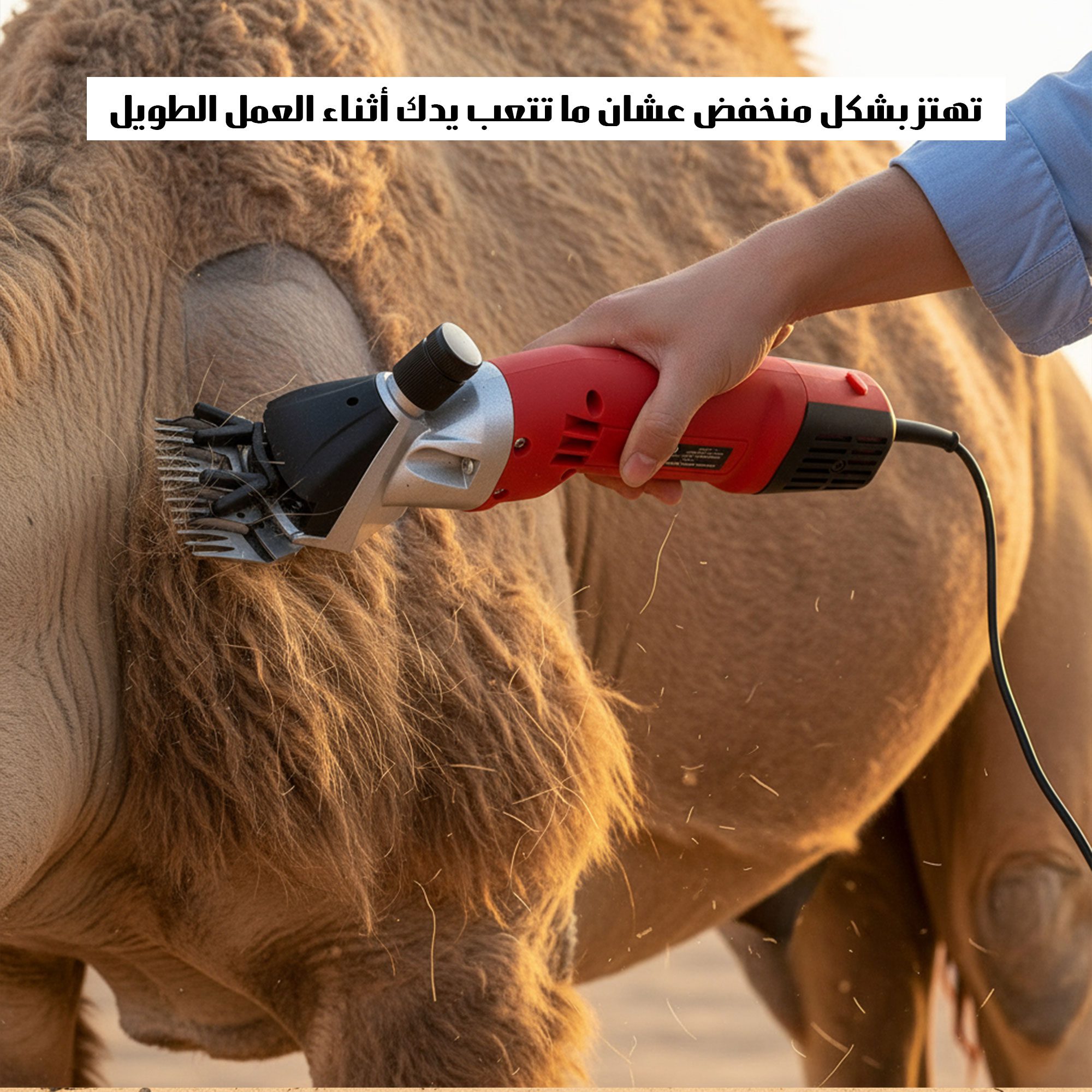 ماكينة قص شعر الحيوانات والمواشي 500 واط – بسرعات متعددة الصورة 8