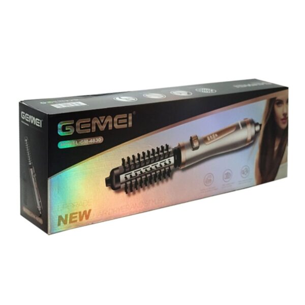 فرشاة تصفيف دوارة و مجفف الشعر من gemei    ضمان عام