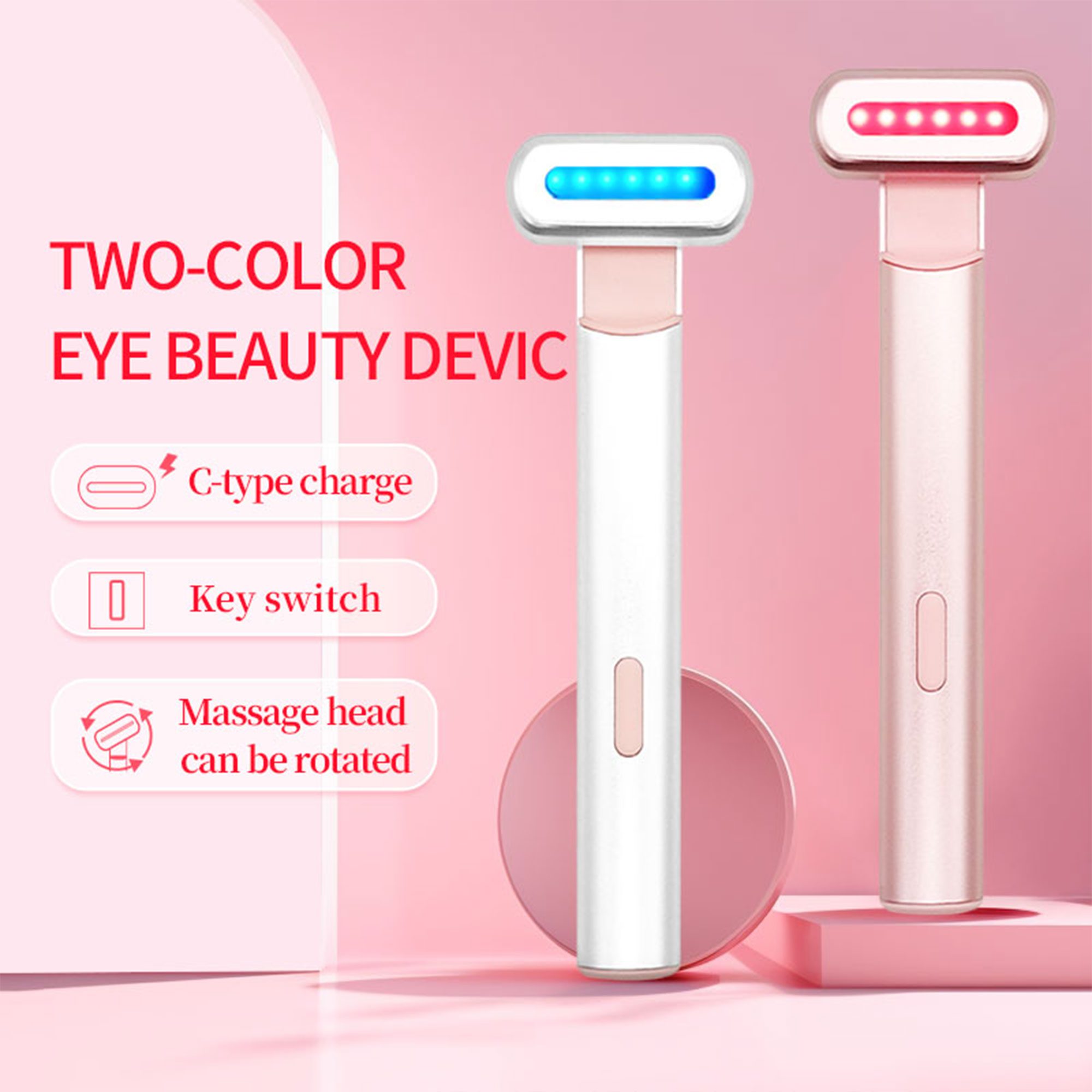 جهاز العلاج بالضوء الأحمر لمكافحة الشيخوخة وإزالة التجاعيد وشد الجلد الصورة 3