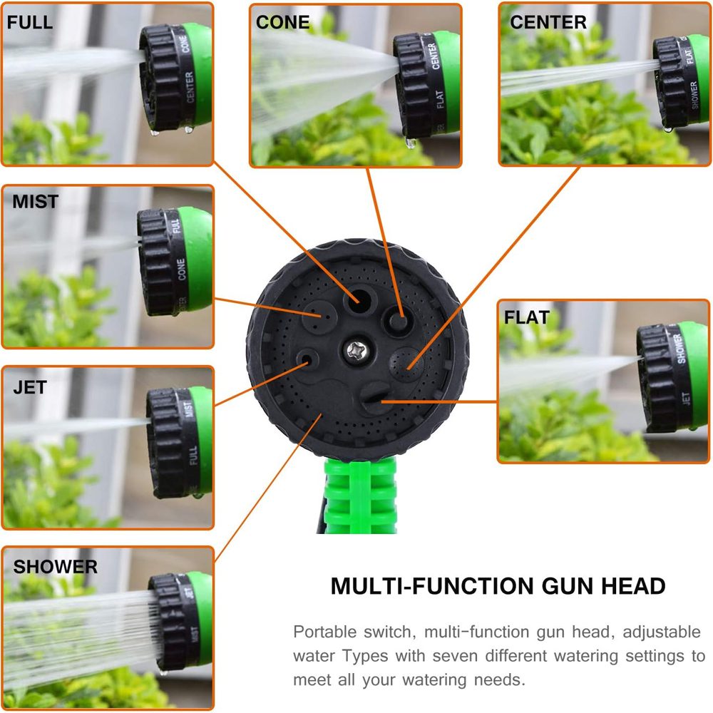 خرطوم مائي للحدائق والمنازل الصورة 2