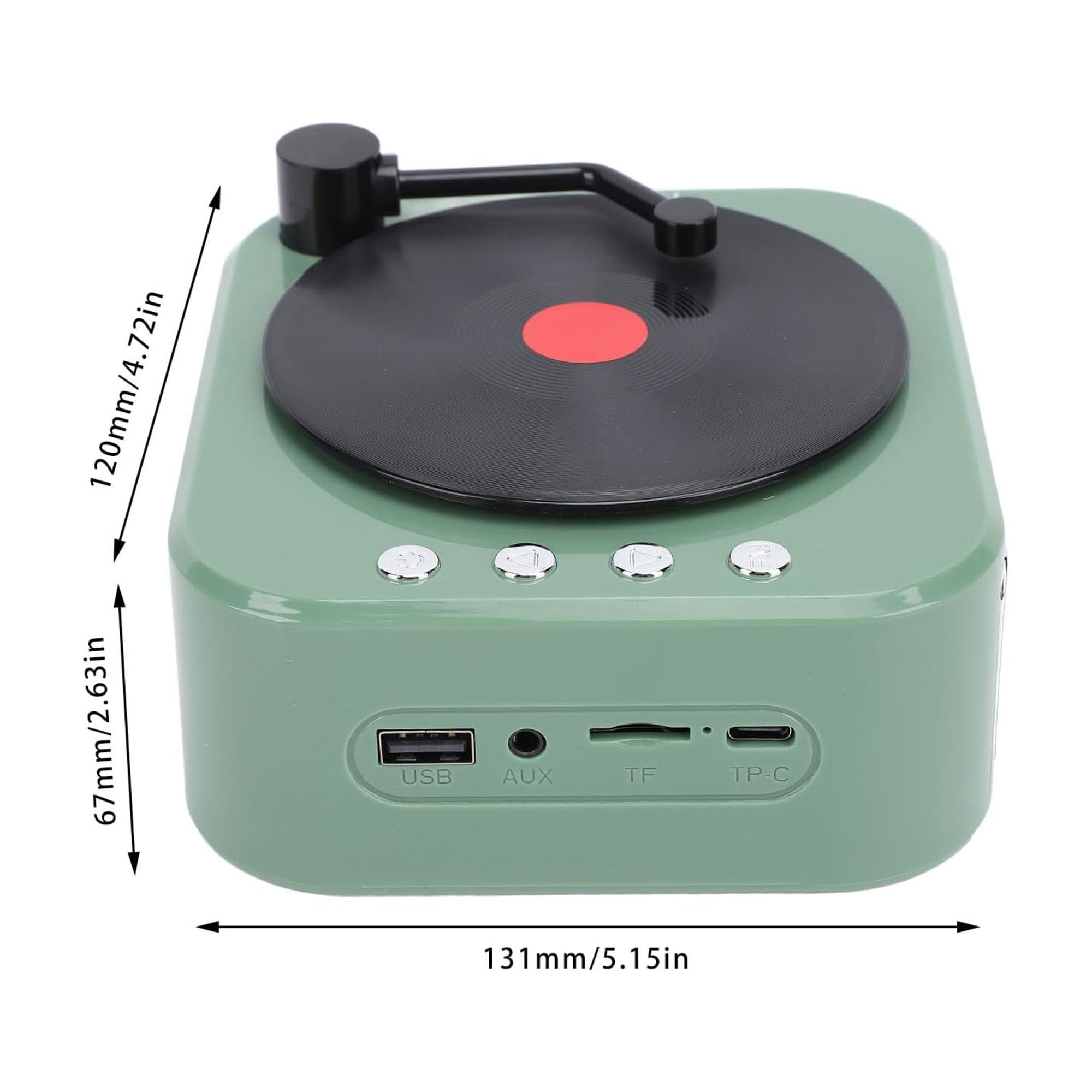 • مكبر صوت ترندي كريوكي بلوتوث مع مايك الصورة 2