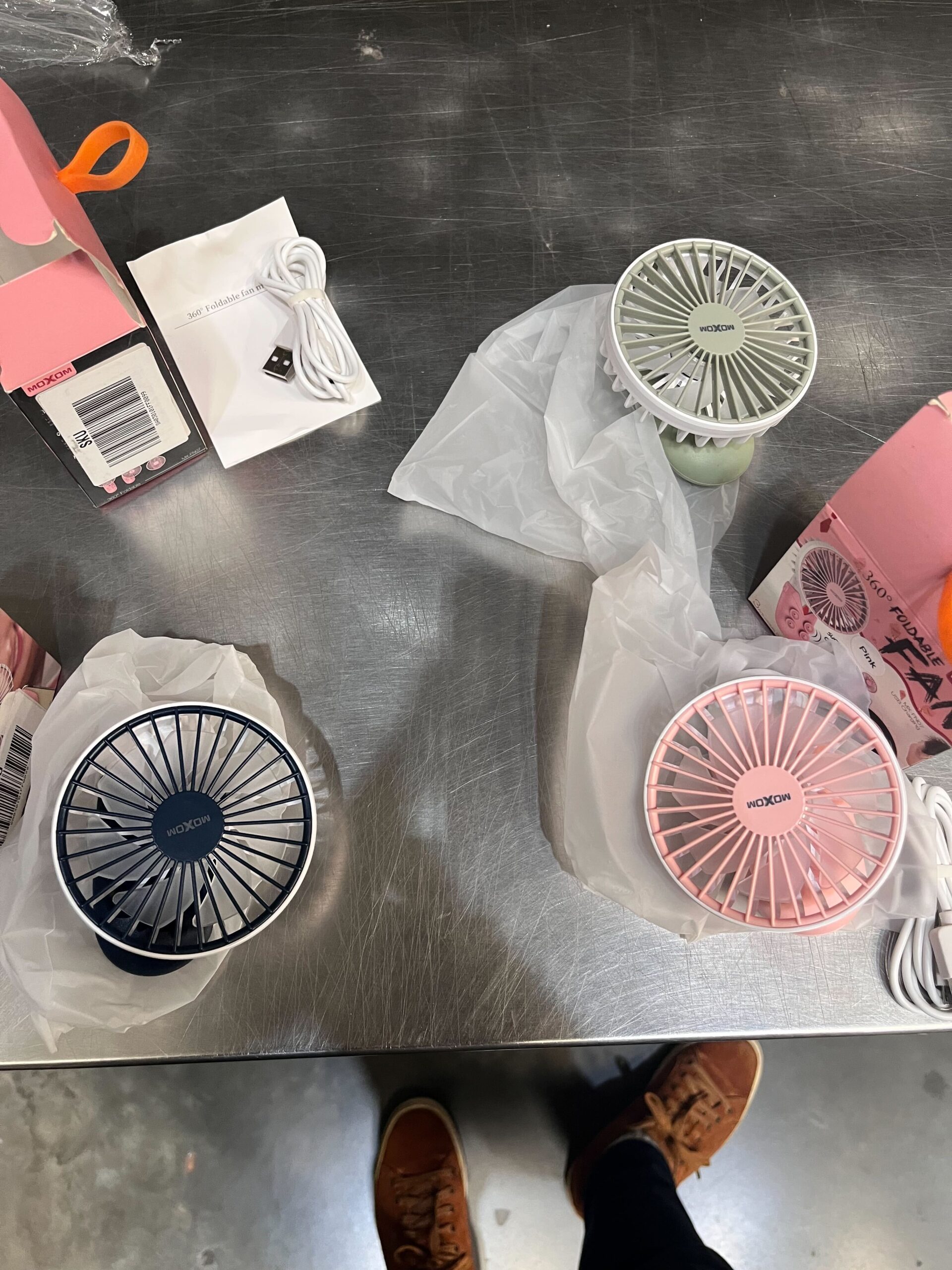 مروحة وفواحة محمولة الصورة 4