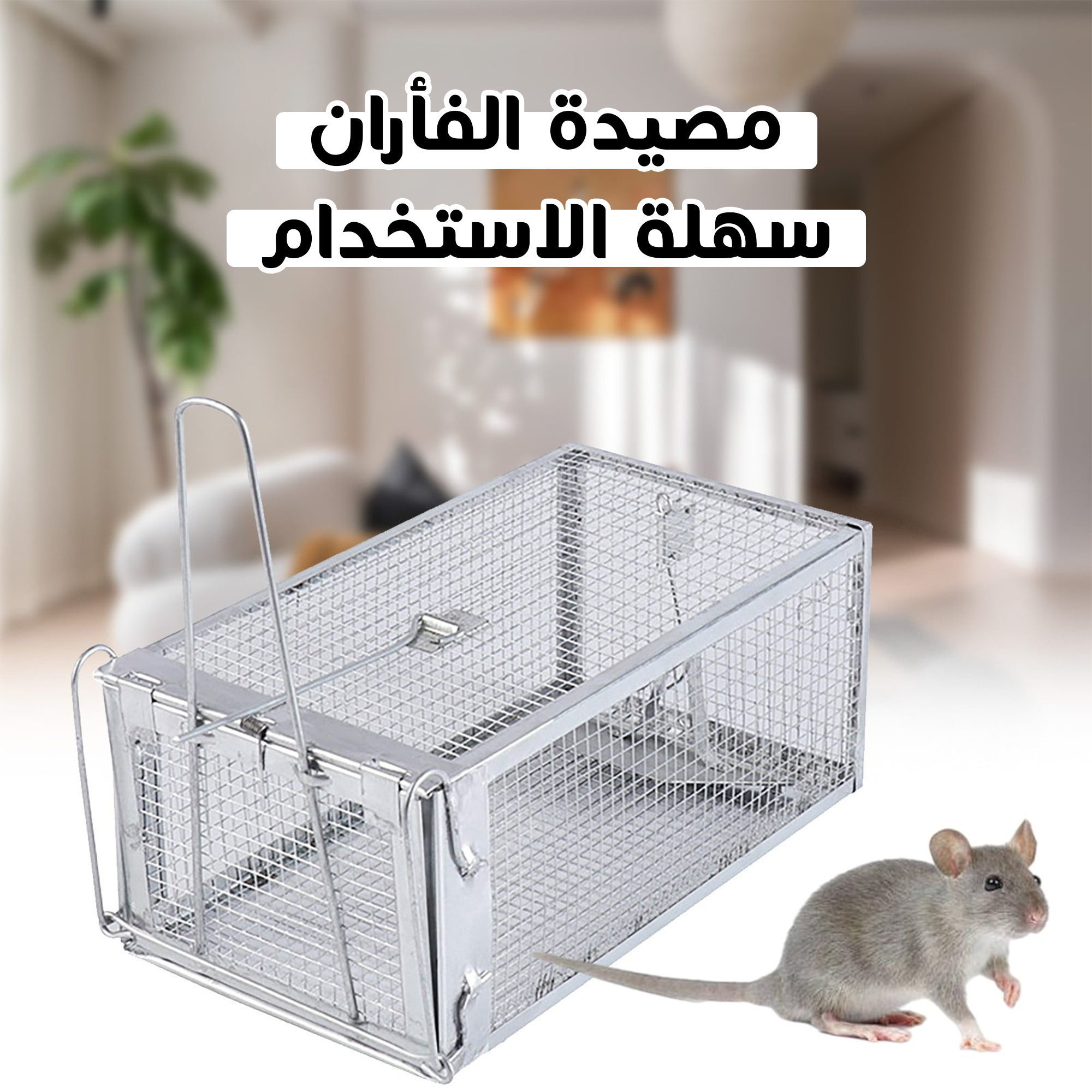 • مصيدة الفئران سهلة الاستخدام الصورة 3