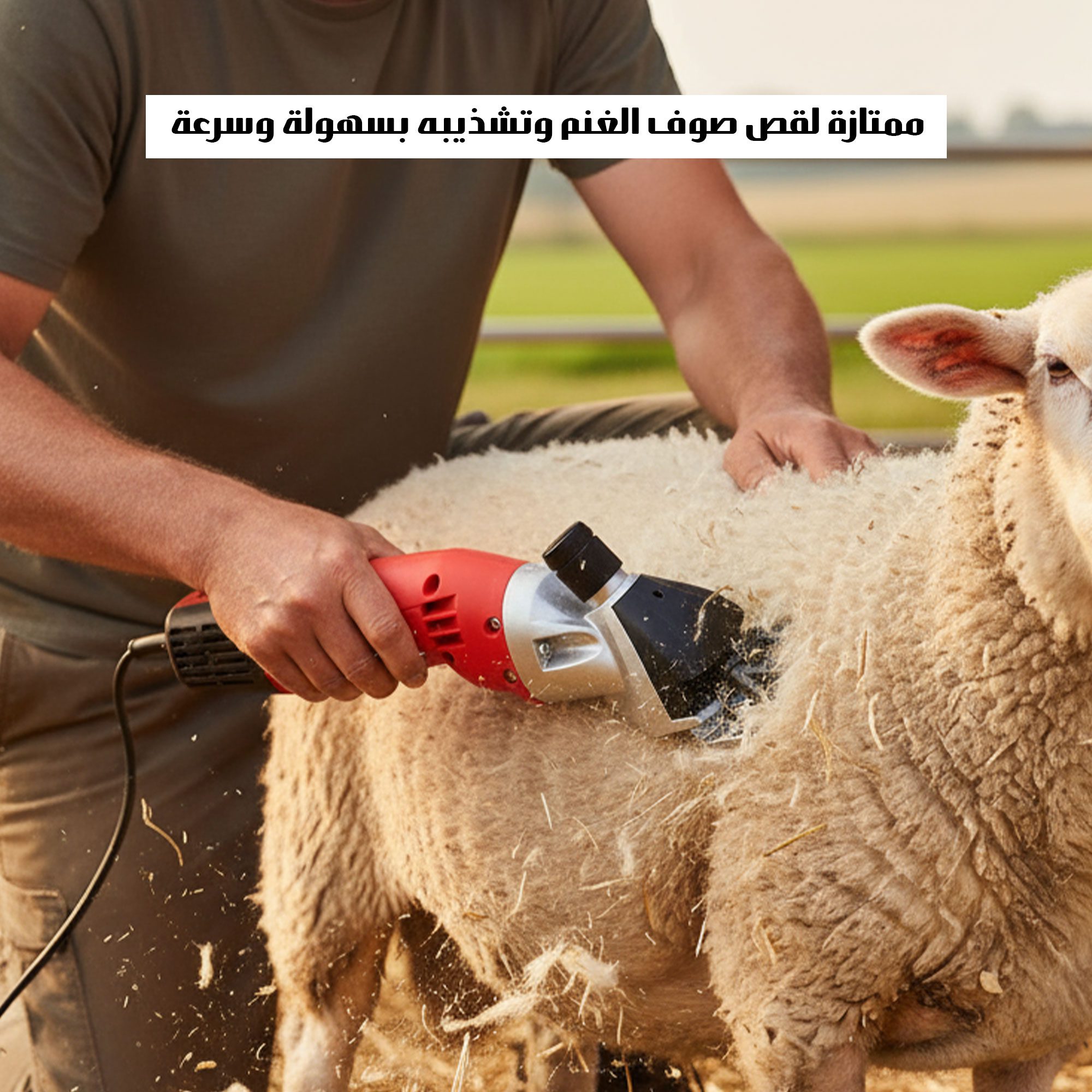 ماكينة قص شعر الحيوانات والمواشي 500 واط – بسرعات متعددة الصورة 7