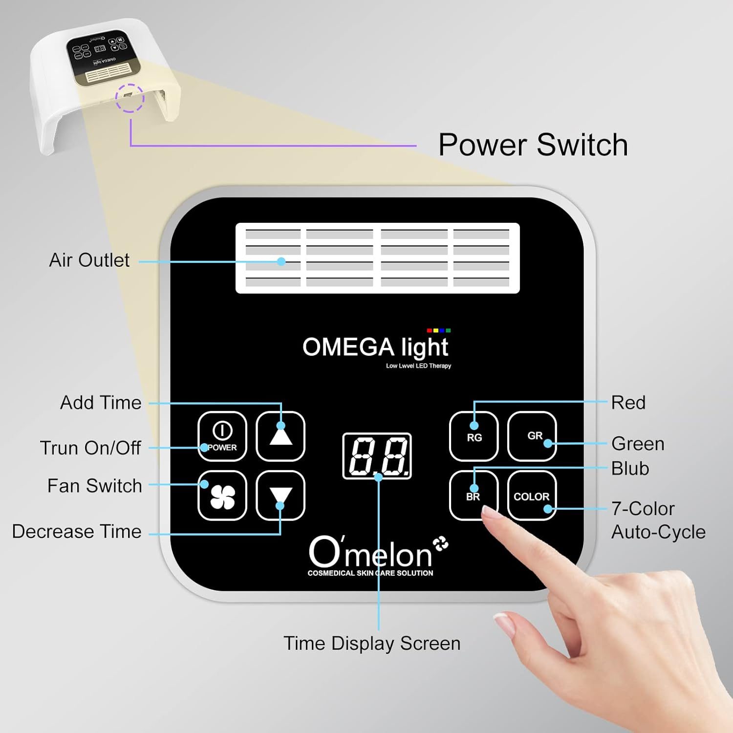 جهاز ليزر لبشرة زجاجية الصورة 3
