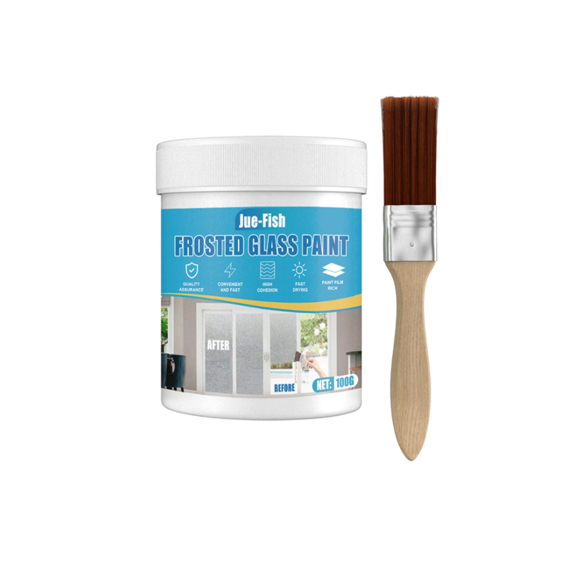 طلاء زجاجي مقاوم للماء لتظليل للأبواب والنوافذ الصورة 5