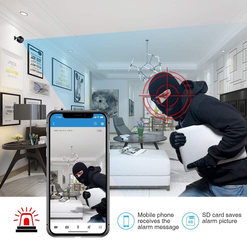 اصغر كاميرا لا سلكية سعر جملة للكمية الصورة 11