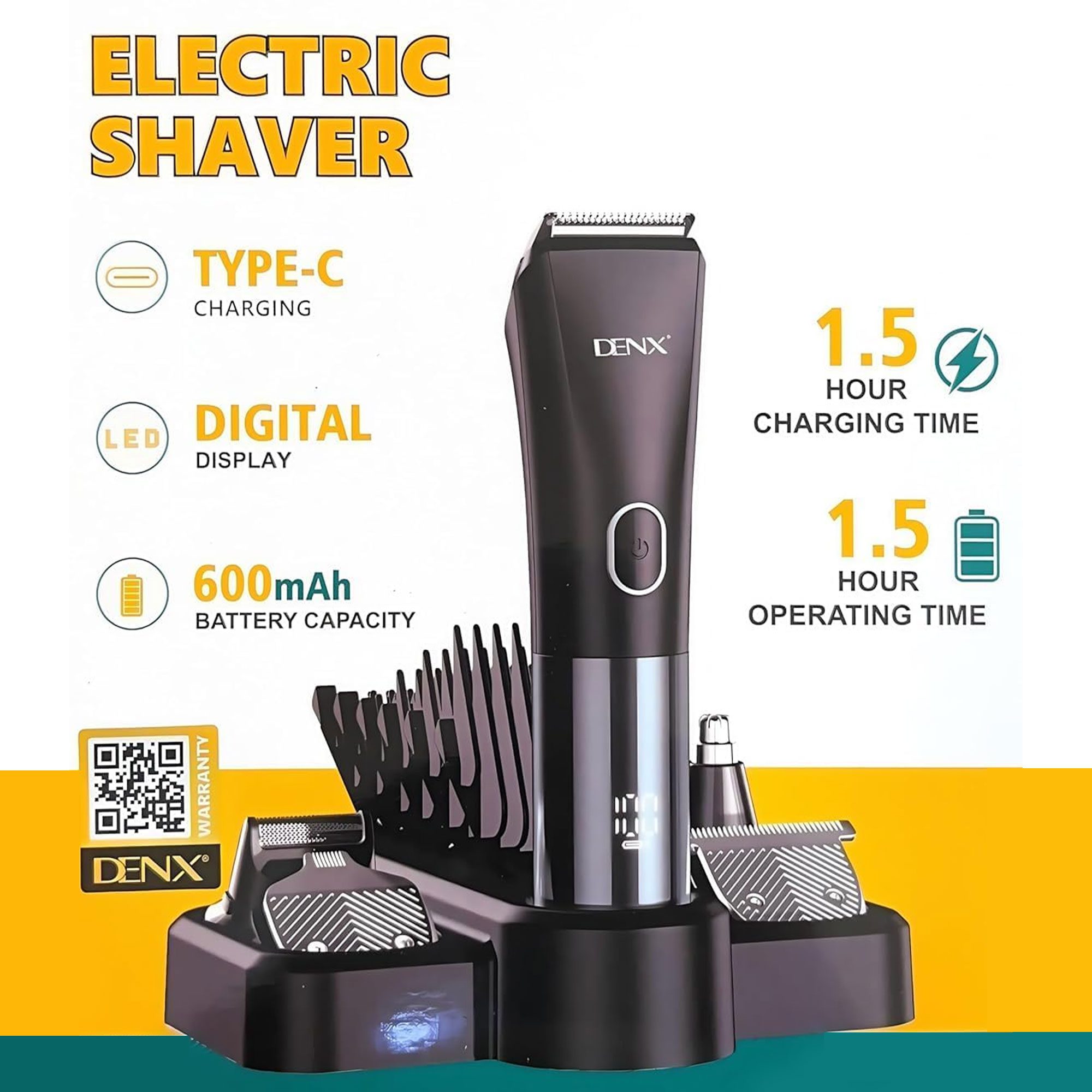 ماكينة الحلاقة الشبح من Denx (ضمان عامين)