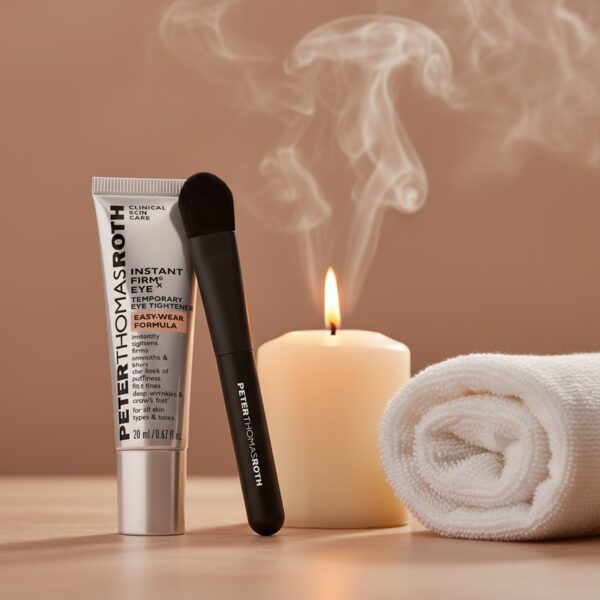 كريم شد فوري لمنطقة العين من Peter Thomas Roth مع فرشاة هدية