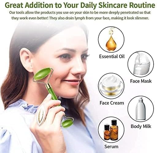 كريم التخلص من تجاعيد منطقة العين+ gua sha لعلاج الانتفاخ وشد الوجه الصورة 6