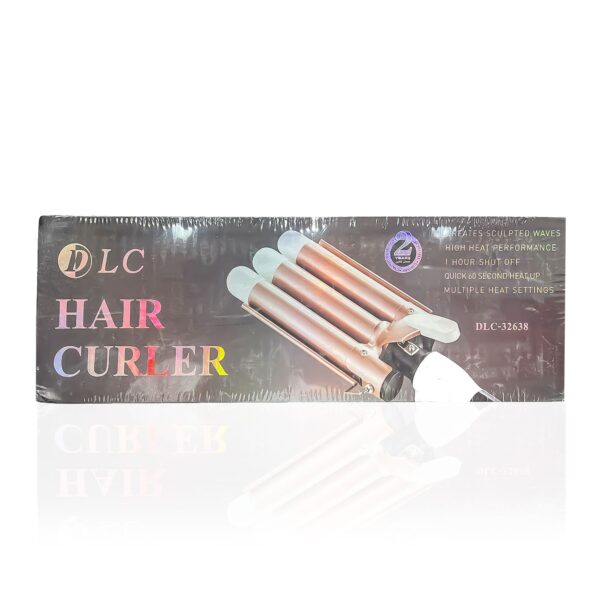 جهاز تمويج الشعر الثلاثي DLC ضمان عامين